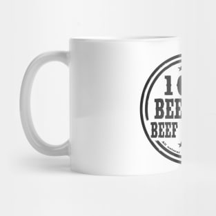 100% Beef Fed Beef Finished Mug